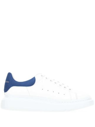 Alexander McQueen Oversized White / Paris Blue