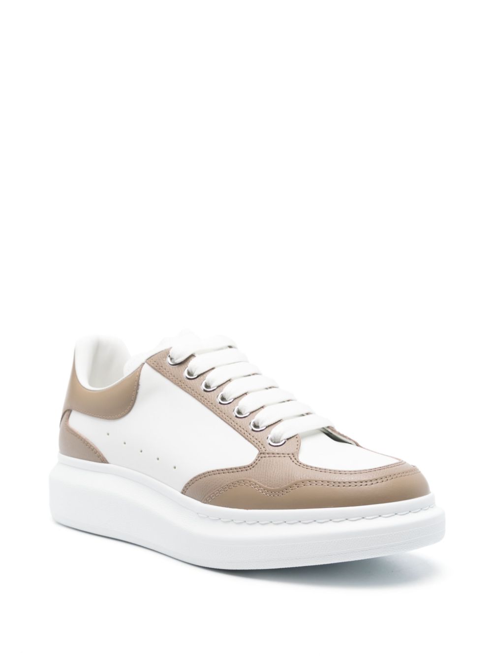 Alexander McQueen tenis Oversized Stone/  Havana / White