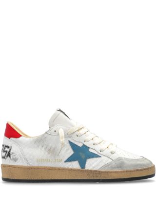 Golden Goose Ball Star distressed-effect sneakers