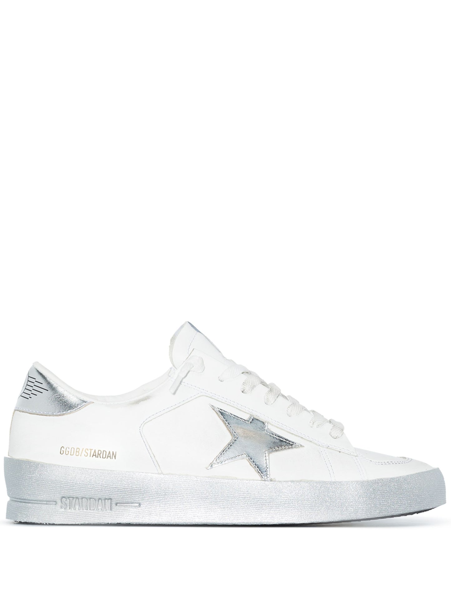 Golden Goose tenis bajos Stardan White / Silver