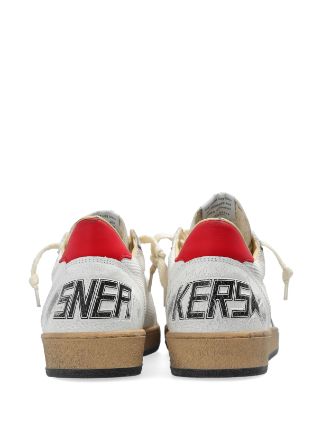 Golden Goose Ball Star distressed-effect sneakers