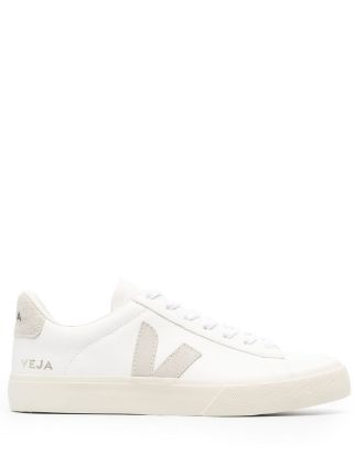 VEJA CAMPO CHROMEFREE EXTRA WHITE / NATURAL SUEDE