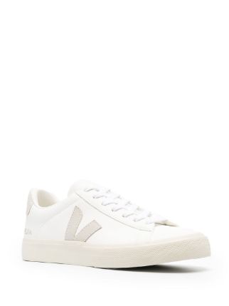 VEJA CAMPO CHROMEFREE EXTRA WHITE / NATURAL SUEDE