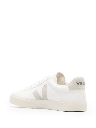 VEJA CAMPO CHROMEFREE EXTRA WHITE / NATURAL SUEDE