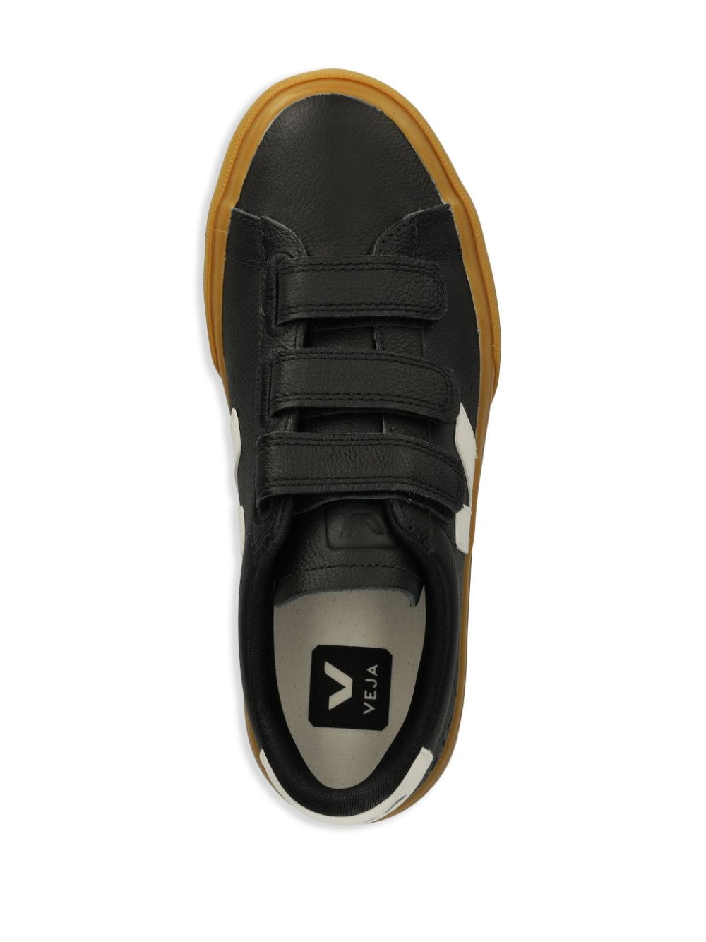 VEJA Recife Chromefree Leather Black / White